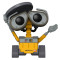 Funko Wall-E with Hubcap