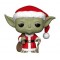 Funko Yoda with Christmas Clothes