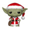 Funko Yoda with Christmas Clothes