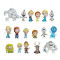 Mystery Mini Young Elsa Snowball